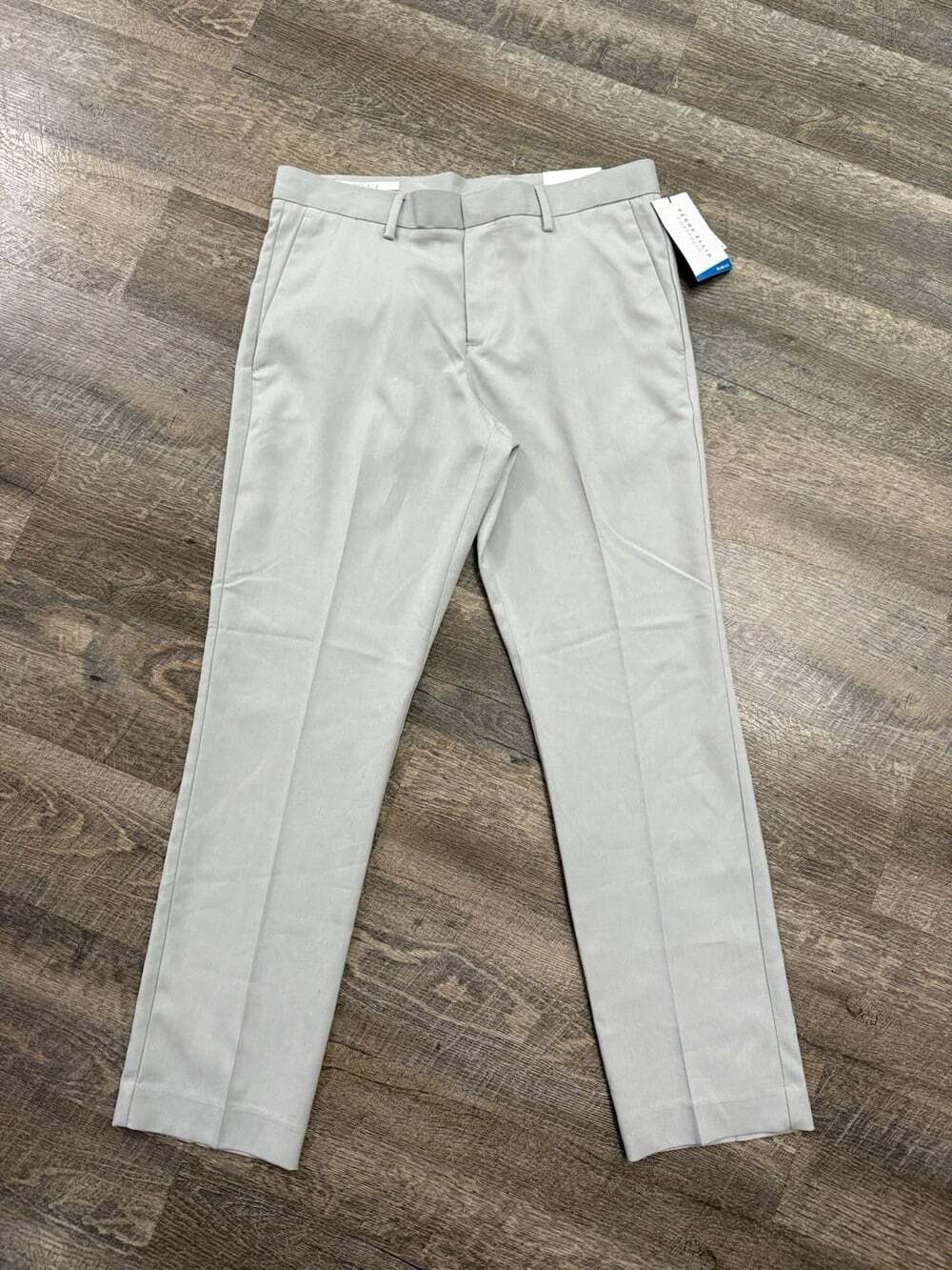 Perry Ellis Portfolio Men's Luxury Performance Dress Pants Gray Size 32x30 NWT